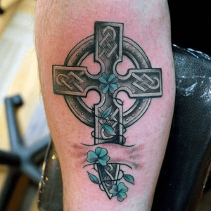 Celtic Cross Tattoo Design