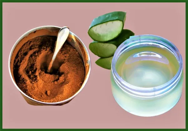 Coffee and Aloe Vera Face mask