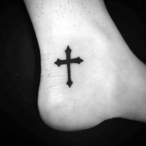 Small Cross Tattoo