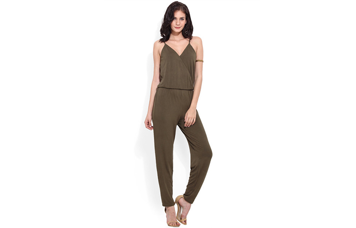 Formidable Olive green Jumpsuit