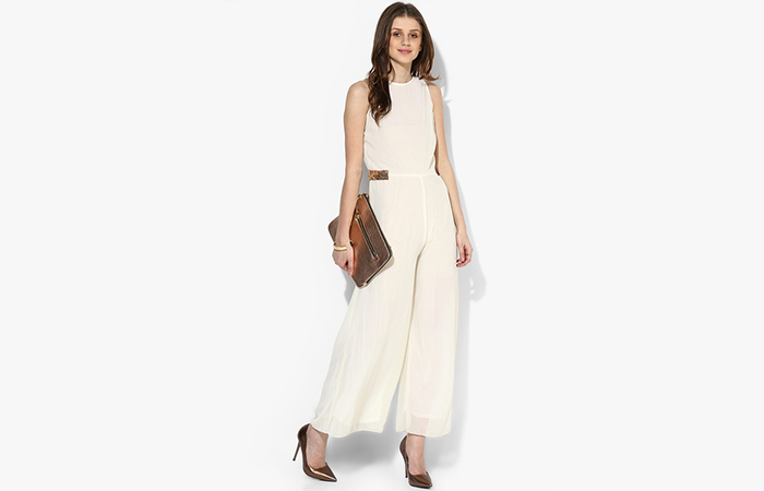 Ivory-Solid-Jumpsuit