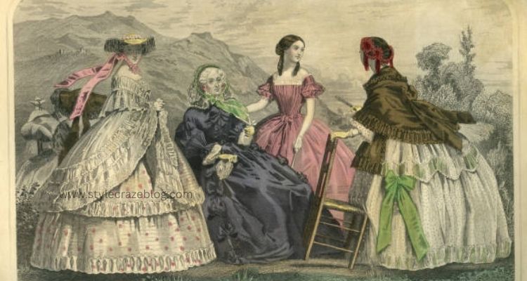 1850s Fashion