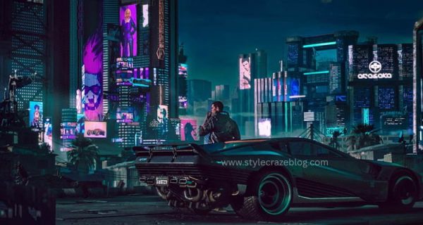 Cyberpunk Fashion: Neon-Lit Street Style
