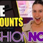 fashion nova discount code