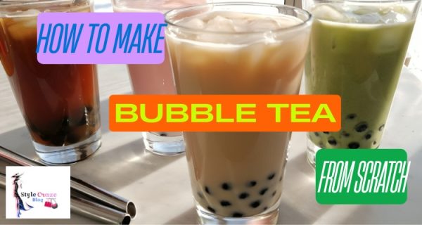 How to Make Bubble Tea at Home With Homemade Pearls
