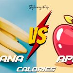 Banana vs apple calories