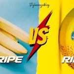 Ripe vs unripe banana