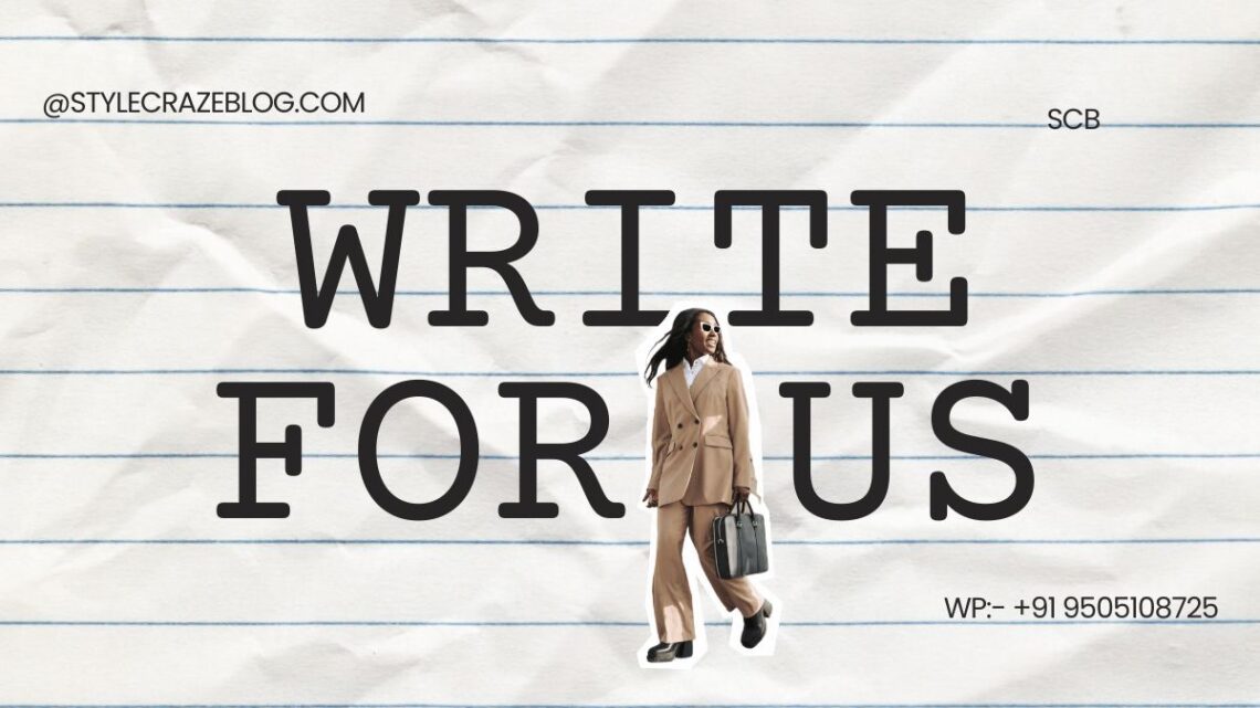 Write For Us