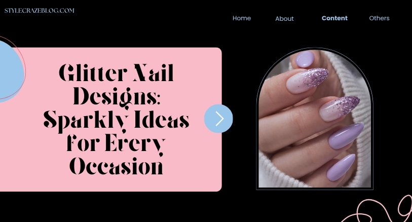 Glitter Nail Designs